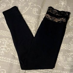 Fablectics High Rise Lace Leggings